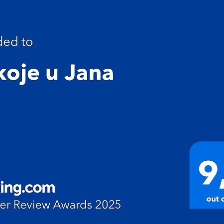 Pokoje U Jana كاجيمير دولنه المظهر الخارجي الصورة